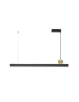 Pakabinamas Led Dimeriuojamas &Scaron;viestuvas Hoku 40W 3000K Triac, Sandy Black, Light plan