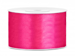 Satin Ribbon, dark pink, 38mm/25m