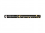 Confetti cannon with stars, gold, 60cm