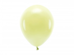 Eco Balloons 26cm pastel, light yellow (1 pkt / 100 pc.)