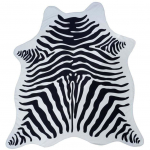 Zebra Black vonios rank&scaron;luostis - baltai juodas