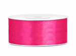 Satin Ribbon, dark pink, 25mm/25m (1 pc. / 25 lm)