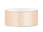 Satin Ribbon, cream, 25mm/25m (1 pc. / 25 lm)