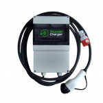 krovimo stotelė su Type 2 laidu 5m ilgio, 11kW ir trifaziu ki&scaron;tuku