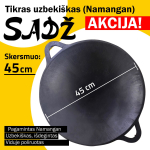Užbeki&scaron;ka &scaron;lifuota keptuvė (Sadž) 45cm