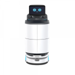 Maisto pristatymo robotas OrionStar LuckiBot PRO su automatinėmis durelėmis
