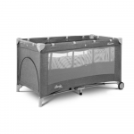 Kelioninė lovytė - maniežas CARETERO BASIC PLUS GRAPHITE