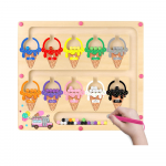 Konijiwa Montessori magnetinis labirintas vaikams nuo 3 metų Ice Cream