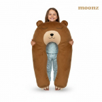MOONZ Bear Hug multifunkcinė U formos viso kūno pagalvė vaikams