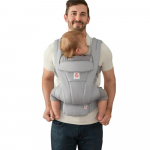 Ne&scaron;ioklė ERGOBABY OMNI 360 DELUXE Cotton Pearl Grey