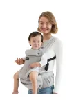 Momcozy kūdikių ne&scaron;ioklė Move2Fit 2in1 su klubų sėdyne pilka
