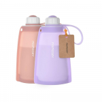 MOMCOZY silikoniniai pieno laikymo mai&scaron;eliai, 2 vnt. Light Purple, Bean Paste Color