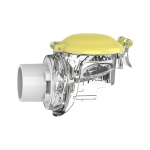 Inhaliatoriaus medicininė taurelė vaistams Feellife Air Kids Yellow