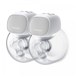 Momcozy S9 Pro dvigubas ne&scaron;iojamas belaidis pientraukis Silver