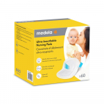 MEDELA Ultra kvėpuojantys liemėnėlės įklotai 60 vnt.