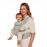 Ne&scaron;ioklė ERGOBABY OMNI DELUXE Mesh Pearl Grey