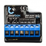 Blebox DoorBox i&scaron;manus wifi durų ir praėjimo kontroleris 12-24V AC / DC valdomas programėle ar jungikliu