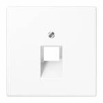 JUNG Dangtelis viengubas UAE 1xRJ45 lizdui baltas(LS Serija)