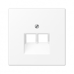 JUNG Dangtelis dvigubas UAE lizdui baltas matinis (LS Serija)