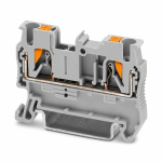 Phoenix Contact PT 2.5 DIN bėgelio rinklė 2,5mm&sup2; Push-in, pilkas
