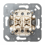 JUNG Perjungiklis dvigubas 10A 250V 509U
