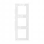 Avatto stiklinis rėmelis 3 vietų, baltas