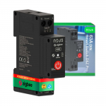 Nous D5Z Pro Zigbee 1 kanalo 32A i&scaron;manioji relė and DIN bėgelio