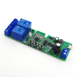 I&scaron;manioji 2 kanalų Zigbee RF 5V-32V relė, NO NC kontaktai 10A AC/DC