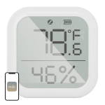 MOES ZigBee temperatūros ir drėgmės jutiklis su LCD ekranu