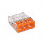 Wago 2273-203 gnybtas 3 jungčių monolitui (variniui laidui) 24A 0.5-2.5mm
