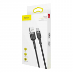 Baseus USB-C 2A 3 metrų pintas laidas