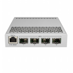 MikroTik CRS305-1G-4S+IN Tinklo Komutatorius 1-Portas Gigabit + 4-Portai SFP+