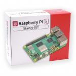 Raspberry Pi 5 StarterKit WiFi 8GB RAM 32GB microSD su oficialiais priedais