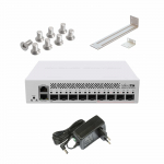 MikroTik CRS310-1G-5S-4S+IN 1-Portų Gigabit ir 9-Portų SFP/SFP+ Tinklo Komutatorius