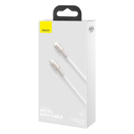 Baseus Cafule PD 20W laidas USB-C į Lightning 2 metrai, baltas