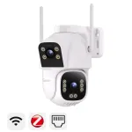 SONOFF CAM Outdoor DUO CAM-C44HE &ndash; i&scaron;manioji lauko IP kamera su dviem 4 MP objektyvais, PTZ ir Zigbee
