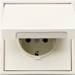 LIREGUS SCHUKO hermetinis Lizdas smėlio spalvos, 16A (Modern Serija)
