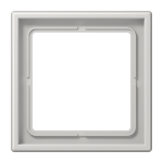 JUNG Rėmelis viengubas &scaron;viesiai pilkas LS 990 (LS Serija) LS981LG