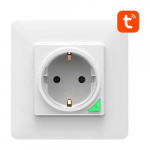 Avatto Wifi elektros ki&scaron;tukas, 16A Baltas