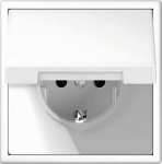 LIREGUS SCHUKO hermetinis Lizdas baltas matinis, 16A (Modern Serija)