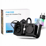 Meross MOP320 Wifi lauko rozetė 2 kanalų 16A Matter