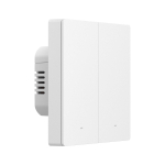 SONOFF M5 2 klavi&scaron;ų sieninis jungiklis 80mm pločio baltas M5-2C-80