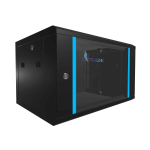 Extralink Tinklo įrangos komutacinė spinta 6U 600&times;450 juoda