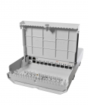 MikroTik CRS310-1G-5S-4S+OUT 5-Portų SFP ir 4-Portų SFP+ Tinklo Komutatorius su 1x Gigabit