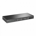 TP-LINK Omada TL-SG3428X 24-Portų Valdomas Tinklo Komutatorius su 4 SFP+ Uplink Portais
