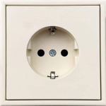 LIREGUS SCHUKO sraigtinis Lizdas, smėlio spalva, 16A (Modern Serija)
