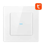Avatto Wifi 1 kanalo sensorinis jungiklis, baltas TUYA