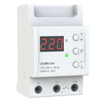 ZUBR D40 vienfazė įtampos apsaugos relė