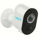 Reolink Argus serijos B330 Wifi belaidė 5MP IP65 lauko kamera, su saulės panele, balta