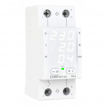 ZUBR MF2-63 vienfazė 63A elektroninė kontrolės ir apsaugos relė